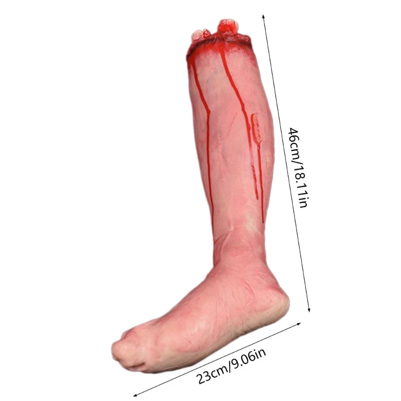 Dead Bloody Scary Limb Props for Yard Garden Horror Props Halloween Decorations Decorative Extremity Decorations