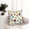 Marios Game Cartoon Square Pillow Cases Cushion Covers Awesome Polyester Decorative Pillowcover for Car 40x40cm
