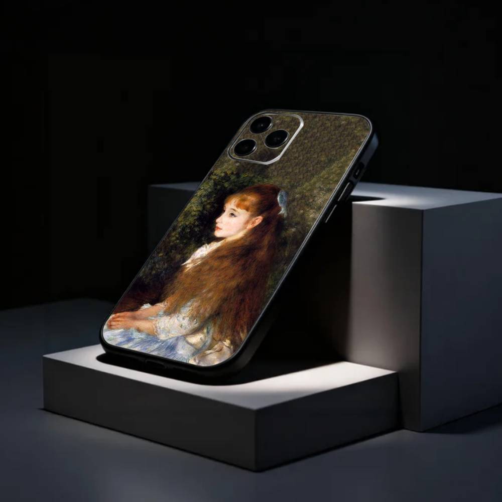 P-Pierre A-Auguste R-Renoir Phone Case Silicone Soft For IPhone 17 16 15 14 13 12 11 X XR Plus Pro Max Plus