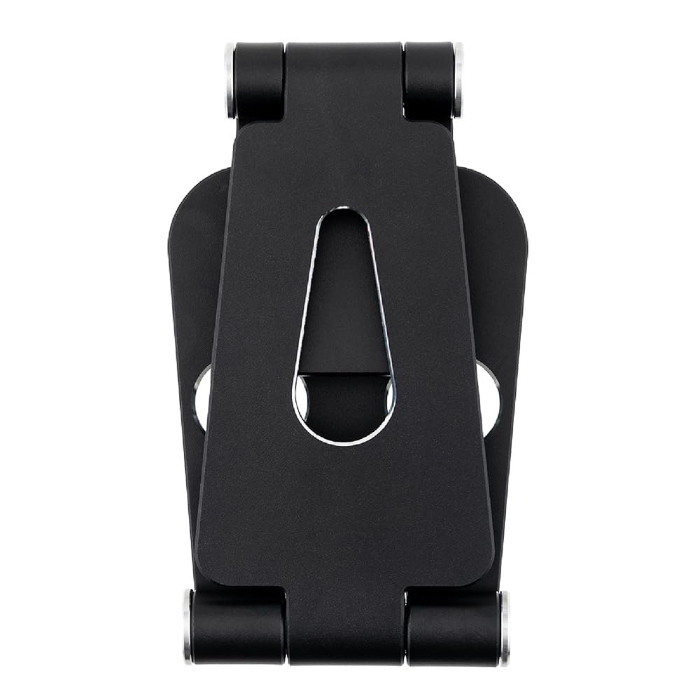 Nakabayashi Aluminum Stand for Tablets and Smartphones Compatible with Switch 2 Black Z0718