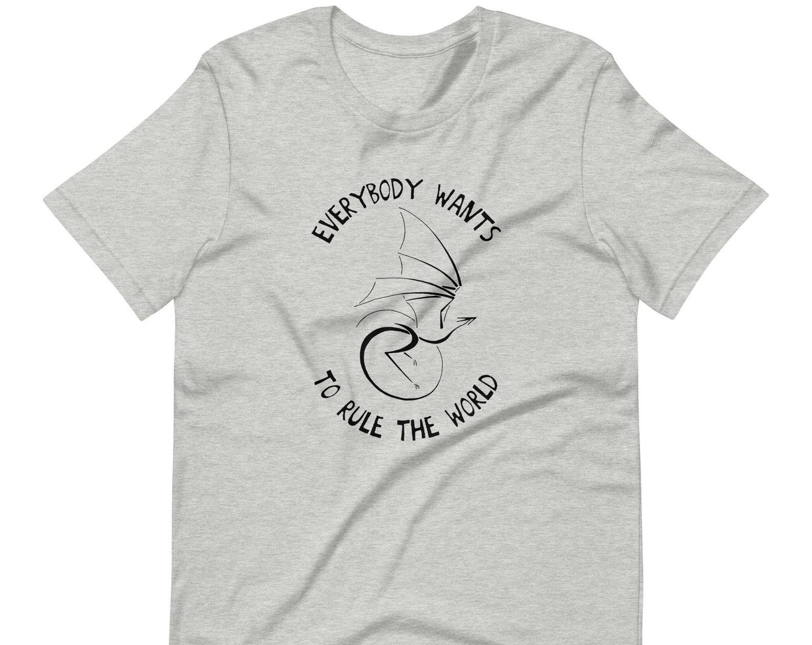 Everybody Wants To Rule The World Unisex T shirt XL