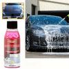 Car Exterior Maintenance Cleaner - Strong Formula , High Concentration and High Foam, Pink Car Paint Care Polish Liquid
