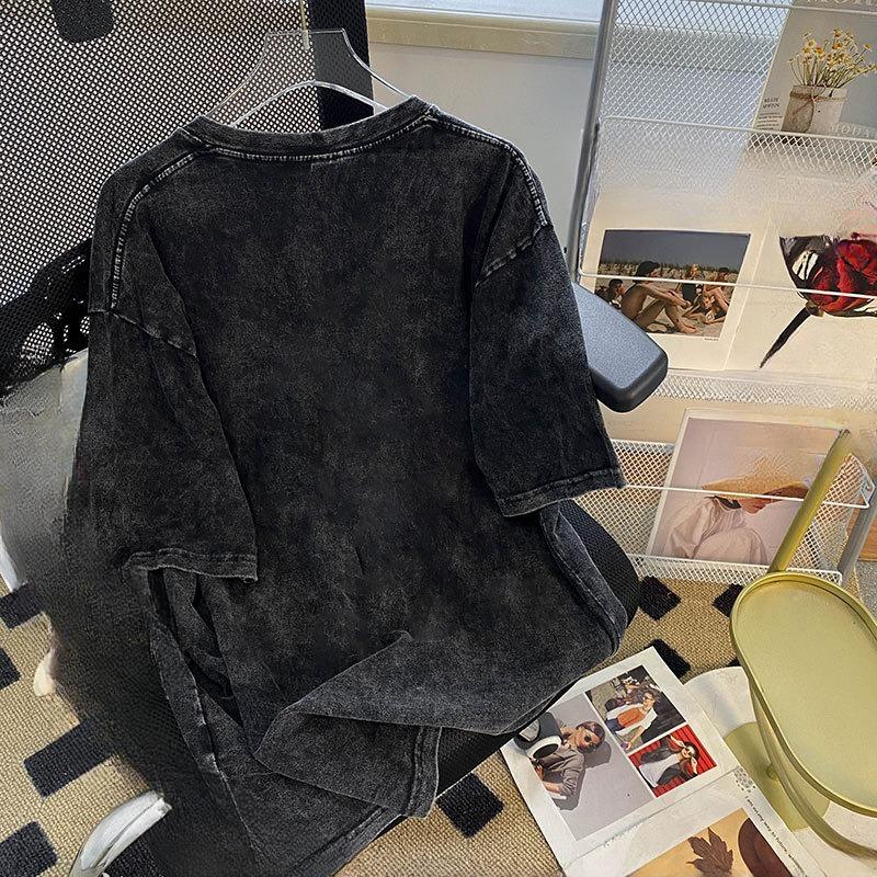 Dámská letní móda pro plnoštíhlé ženy, nový design s krátkým rukávem, smysl pro top