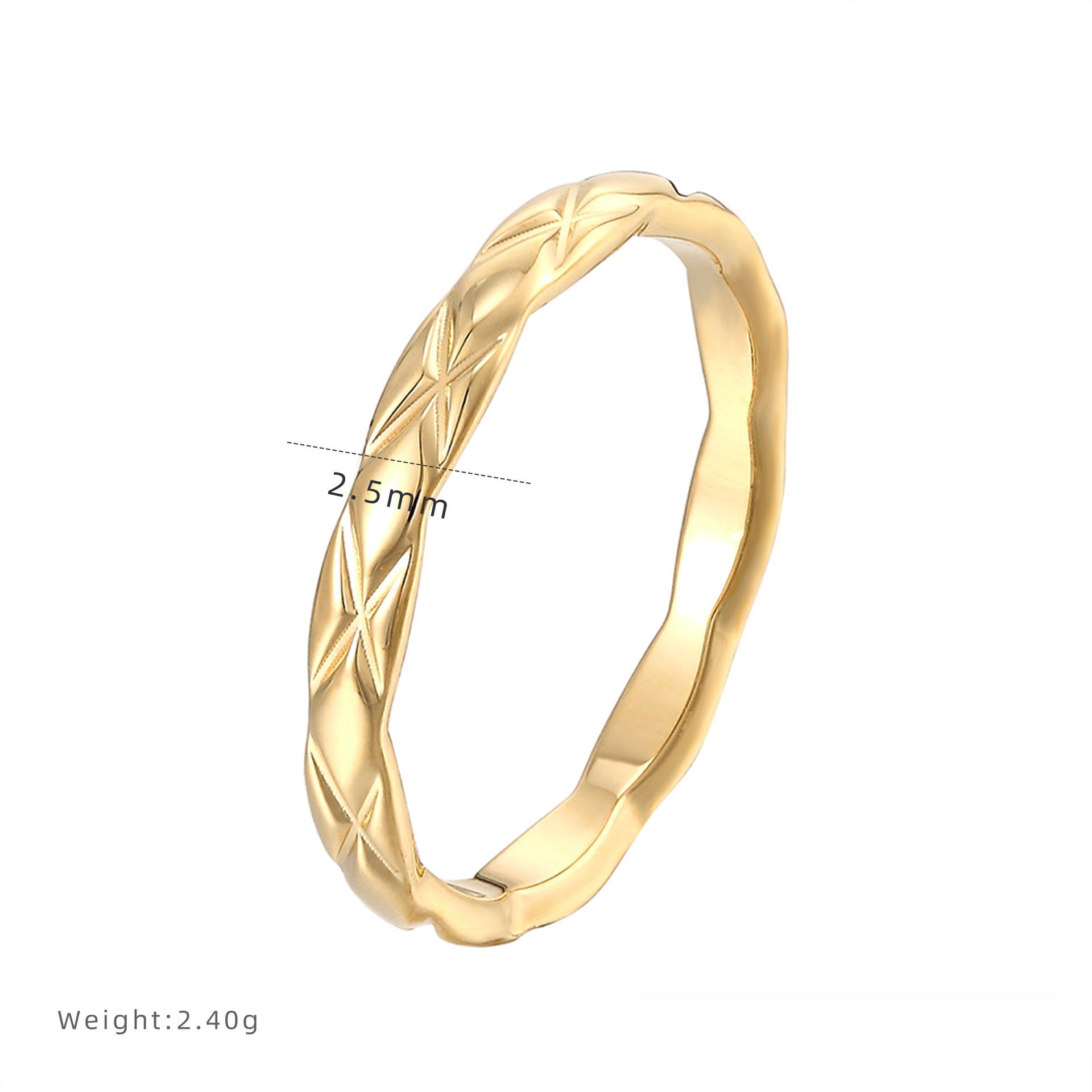 

Французское кольцо из титановой стали в форме ромба в стиле Сяосянфэн, нишевый дизайн, дофаминовые украшения, кольцо в стиле инс 6