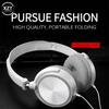 Wired Headphones Over Ear Headsets HD Sound Bass HiFi Sound Music Stereo Earphone Flexible Adjustable Headset For PC Phone