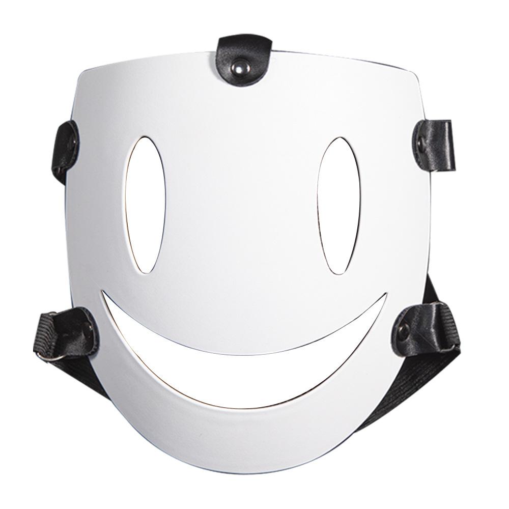 Maschera Cosplay Faccina Sorridente per Festa Mascherata Maschera Anime Accessori per Costumi Maschera di Carnevale Halloween Decorazioni Fai da Te Decorazioni per Feste