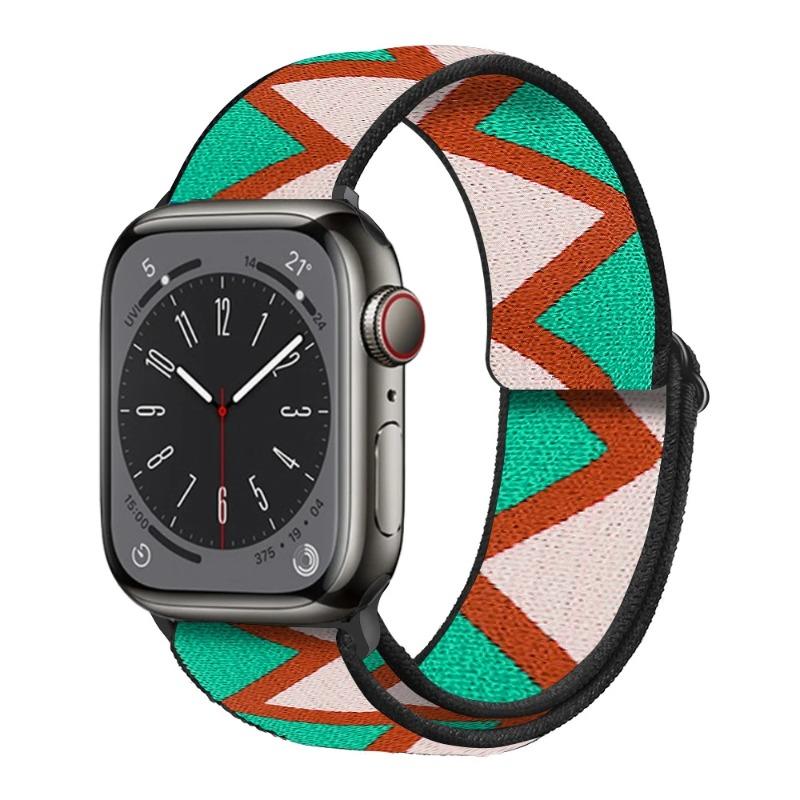 

Braided Loop For Apple Watch Ultra1/2 49mm 10 9 8 7 45/41mm 46/42mm Adjusting Nylon Bracelet wristband For iWatch 6 5 SE 44/40mm 42mm 44mm 45mm
