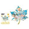 Maple Leaf Metal Fridge Magnet: National City Souvenir & Cultural Craft