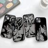 Black Anime D-Dragon Balls Phone Case For IPhone 17e 17 16e 16 15 14 13 12 11 Mini Pro Air Max X XR 7 8 6 Plus Matte Clear Cover