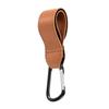 Multi-Functional Velcro Leather Hook: Stroller & Dog Walking Essential with Buckle