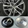 56/60/65MM Metal Alloy Car Logo Wheel Center Hub Cover Sticker with Radian Tire Rim Decoration Modified Decals Accessories
