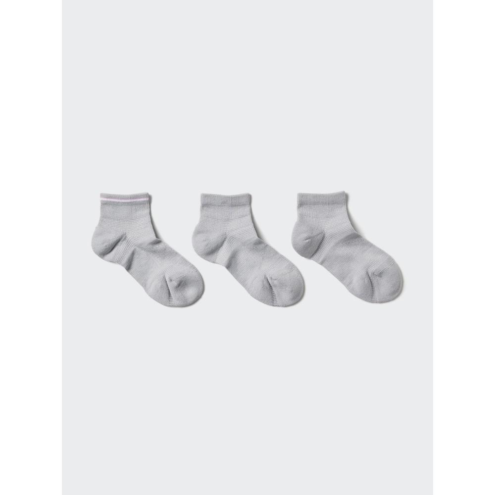Uniqlo Japan Short Socks 3 Pair Pile Line
