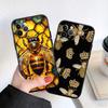 CJ11 Art Bees Cartoon Soft Shell Phone Case for Xiaomi Poco C40 C50 C51 C55 C65 C71 C75 F3 F5 F6 F7 M2 M3 Pro Ultra