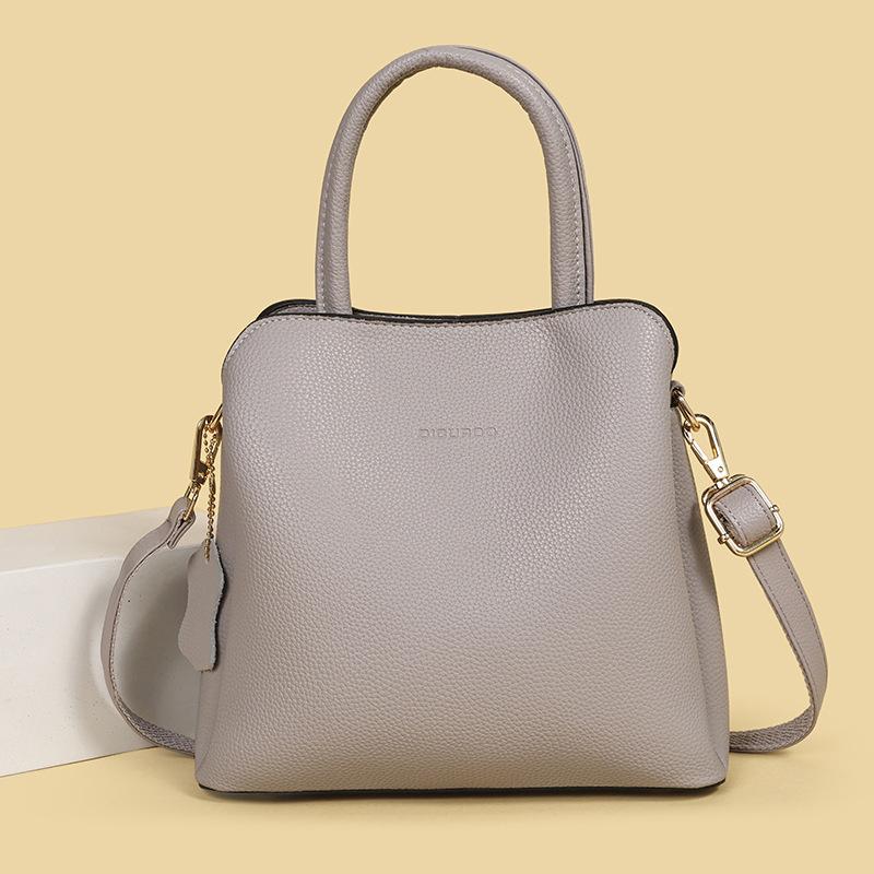

Handheld Large Bag - Korean-style Women s Bag, Trendy Shoulder Bag, Women s Crossbody Bag білий/сірий