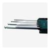 SATA 09101A 9-Piece Extra Long Ball Head Hex Wrench Set