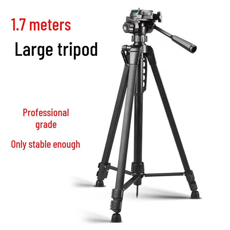 Outdoor Portable Fishing Light Tripod for DSLR & Mirrorless Cameras, Mobile Phones & Live Streaming