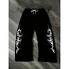 Selling Fashion Men's Women's Casual Gothic Sports Jogging Pants Straight Leg Street Jogging Pants