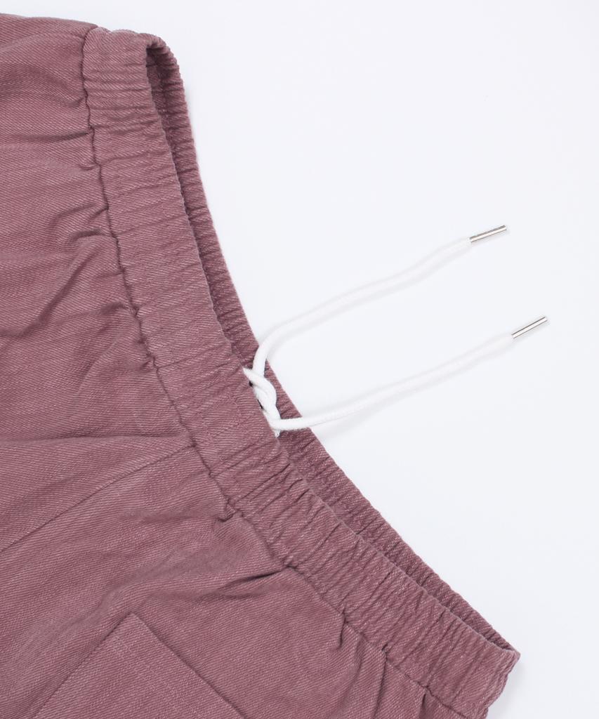 CAMEL WORK No.353 Structured Cargo Pants (Pink)