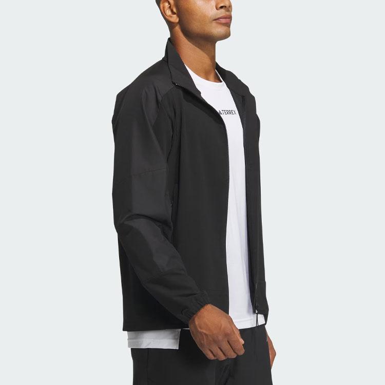 New Adidas Terre Wind.Rdy Softshell Non Hooded Jackets Coats Men's Black IP0736