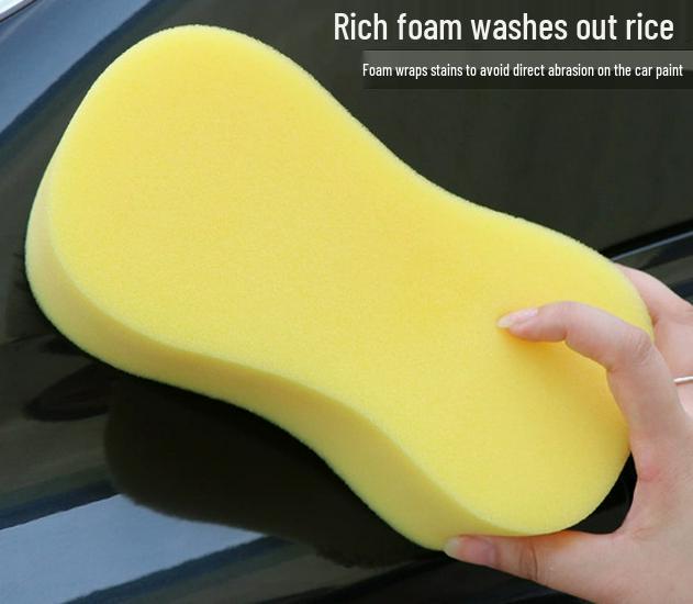 High-Density Honeycomb 8-Shape Car Wash & Wax Sponge