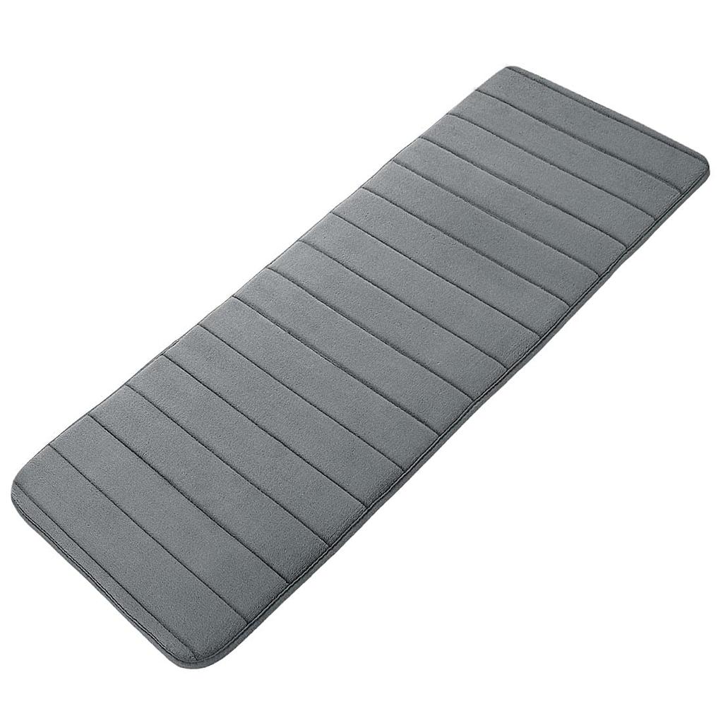 Uxcell Bath Kitchen Memory Kitchen Foot Dressing Room Bathroom Dark 40x120cm Mat, Mat, Absorbent, Quick-Drying, Foam, Soft, Mat, Low-Rebound, Wiping,