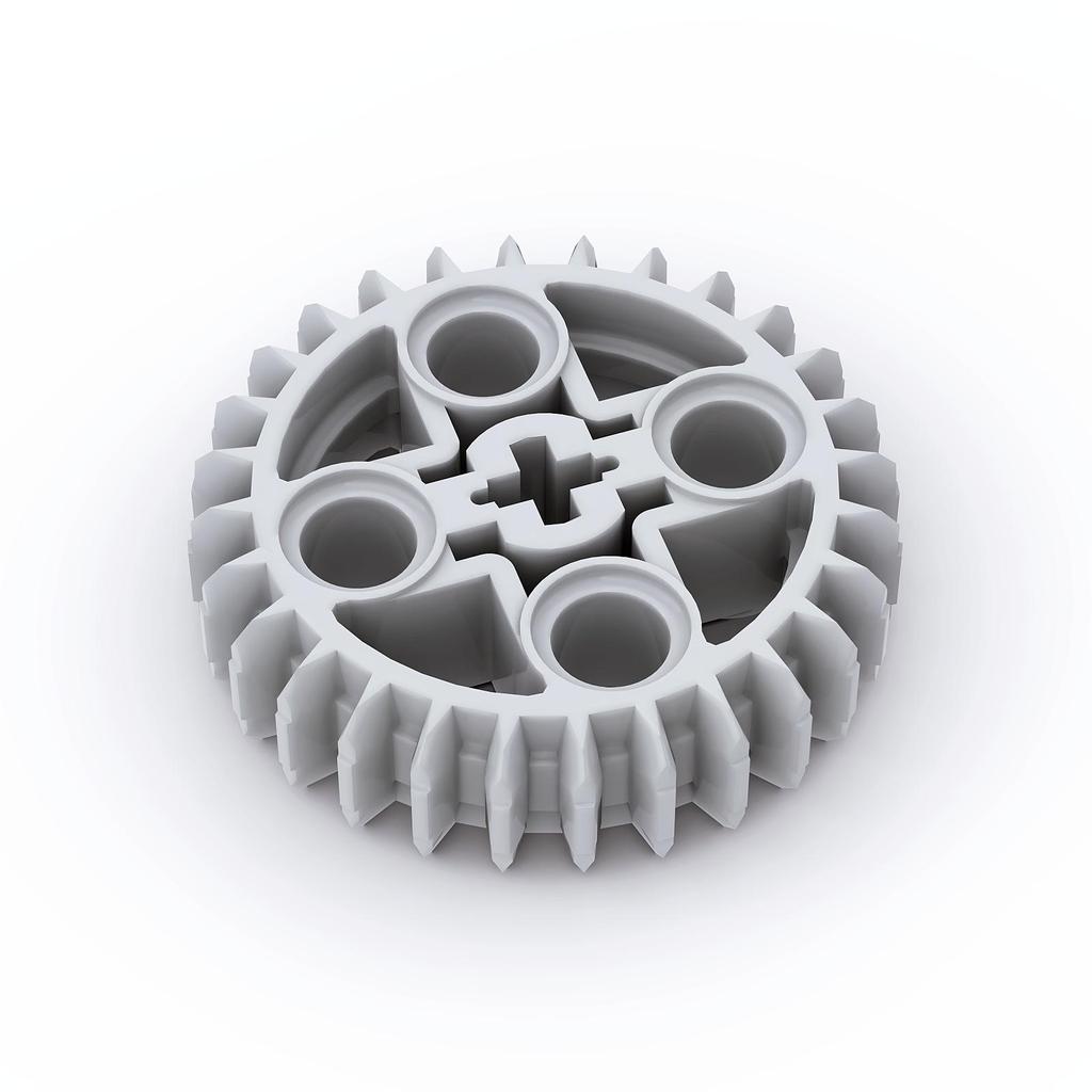 Small World Building Blocks: 46372-Piece Set Compatible with LEGO Technic, Includes 28-Tooth Gear MOC9686 Assembly.