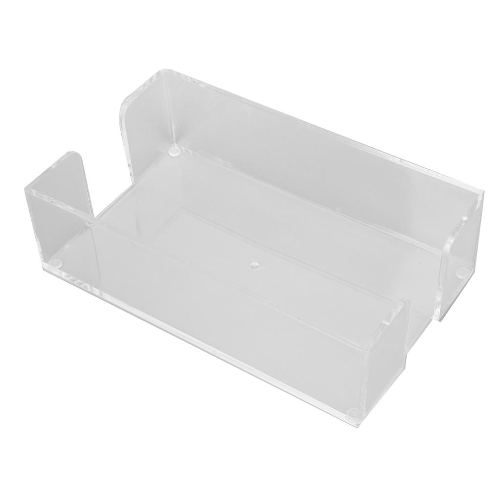 Porta Guardanapo Acrílico Transparente Aberto Porta Guardanapo de Banheiro para 23x14x6cm Pano de Rosto para Cozinha Banheiro