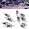 10PCS One Way   Pump Check Valves Plastic NonReturn Check Valve for Fish  (Black )