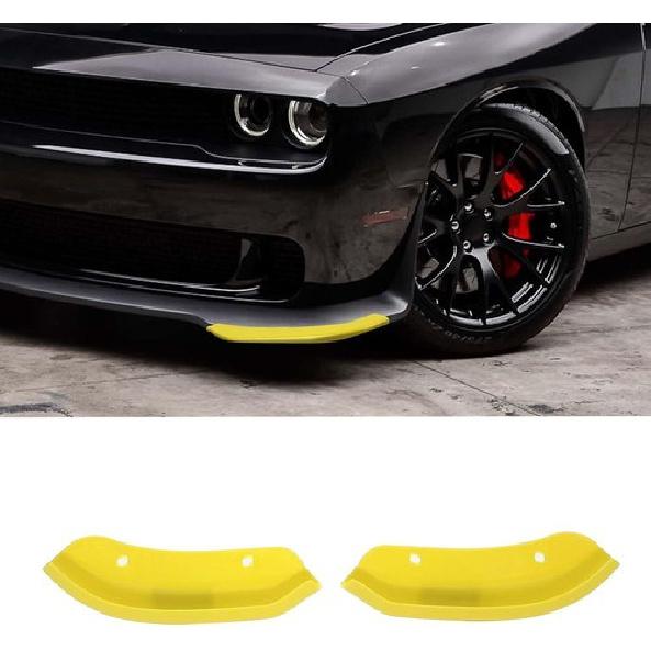 Front Bumper Lips Protect Cover for Dodge Challenger SRT Hellcat 2015+ Yellow US