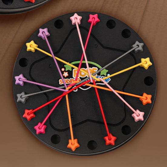 1 Set Kids Rope Untangling Game Twisted Rope Knots Challenge Board