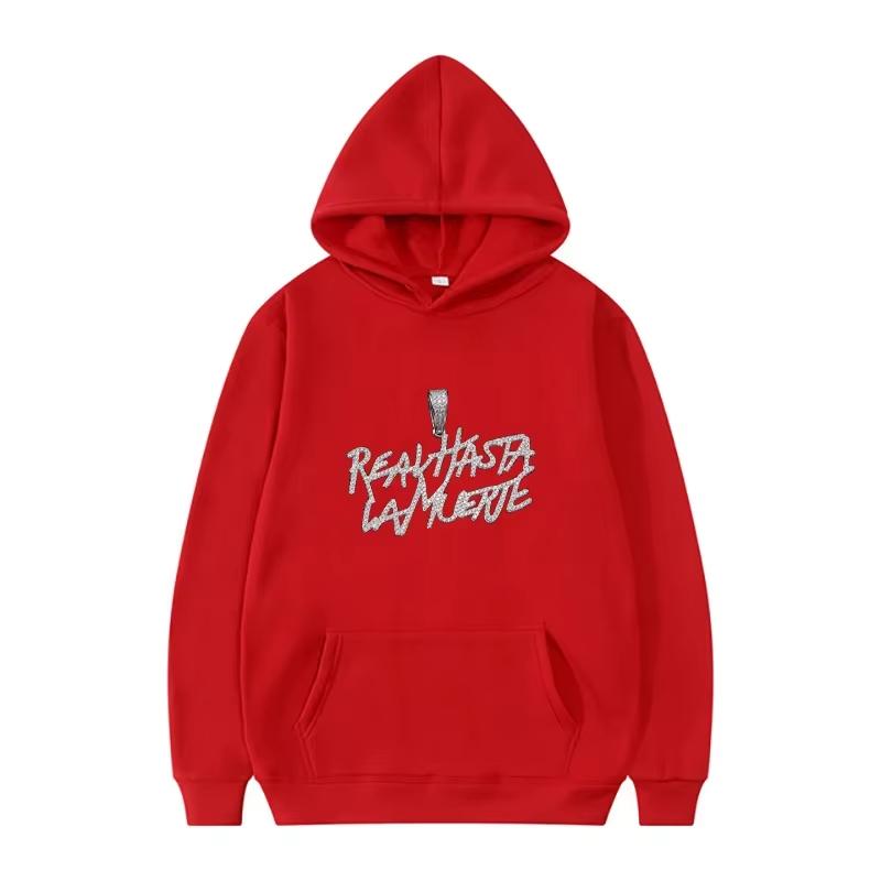 Fall and Winter Men and Women with the Same Hooded Sweater EW PEOPLE Printing Casual Fashion Trend Daily Wear Fleece Warm Tops