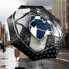 Football Club Emblem Umbrella 8-Frame for Travel, camping, Casual Lightweight Portable Umbrella, Essential for every family Holidays Gift