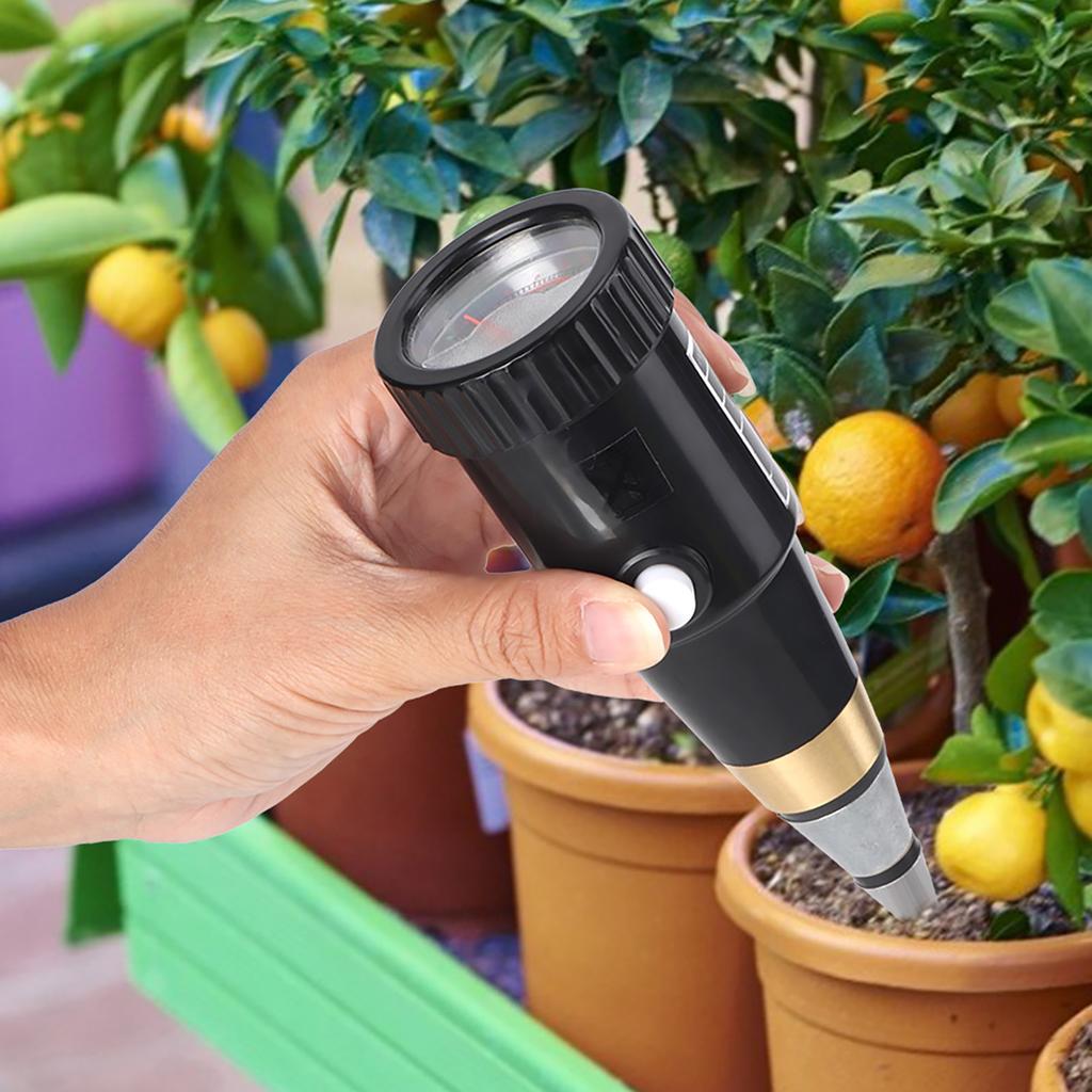 Soil Tester Moisture Test Meter Humidity Monitor PH Detector Instrument for Garden Plant