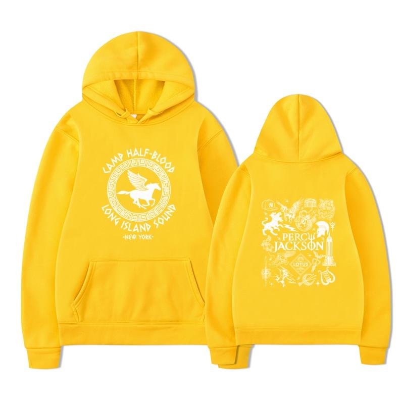 Camp Half Blood Long Island Sound Percy Jackson Hoodie Harajuku Men's Casual Fashion Streetwear