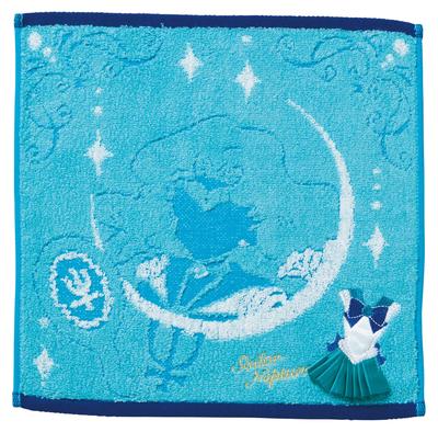 Marushin Bandai Carry Towel Hand Towel Pretty Guardian Sailor Moon Costume Carry Towel Hand Towel 30 X 30 Cm 4085003600 (Sailor Neptune) Approx.