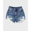 2026 Summer New Women's Fashion Casual Ripped Tassel Denim Shorts
