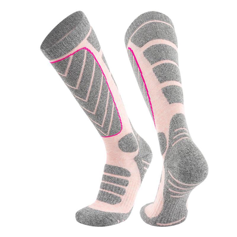 

Взрослые лыжные носки из мериносовой шерсти: Плотный, Длинный, Теплый и Влагоотводящий для Занятий Спортом на Открытом Воздухе и Альпинизма M (Women s Size 36-40) Ski Socks 90% Cotton
