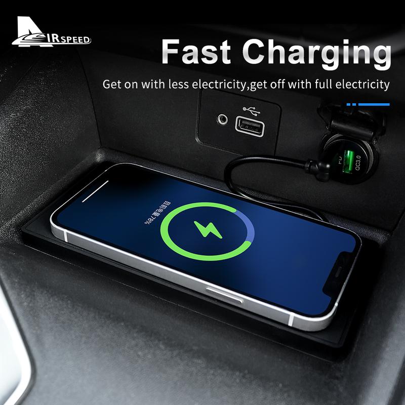 Car Wireless Charger for Nissan Teana Altima L34 SR 6th Gen - 15W Mobile Phone Fast Charging Holder Trim Accessories