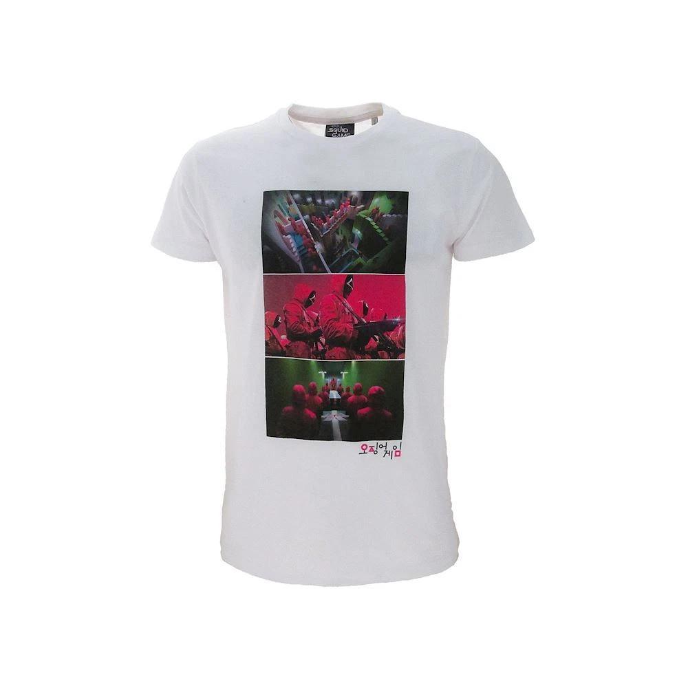 Original Official Squid Game TShirt Jersey White TShirt S