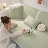 Cotton Sofa Cushion Universal In All Seasons  New Non-Slip Fabric Simple Modern High-End Living Room Backrest Towel Cover Cloth