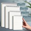 Thickened A4/A5/A6/B5 Coil Notebook Grids/Blank/Horizontal Line Flip Over Design Sketchbook Diary Book Students Gift
