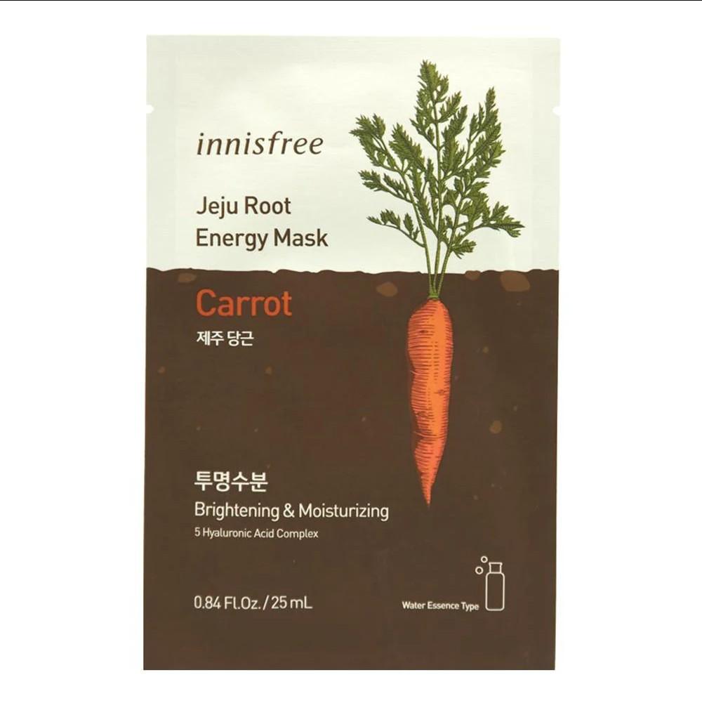 

[innisfree] Маска Jeju Root Energy 25 мл * 5 листов