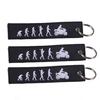 Remove Before Flight Evolution Apes To Motorcycle Riding Key Chain for Cars