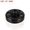 10T 11T 12T 13T 14T 15T 16T 18T Zubů 35/219/420/428# Řetěz 5/8" 3/4" 20mm 1" Vrtání Odstředivá Spojka Pro Fun GO Motokáru Minibike