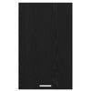 Hanging Cabinet with Door Black Oak and White 50 x 31 x 80 cm
