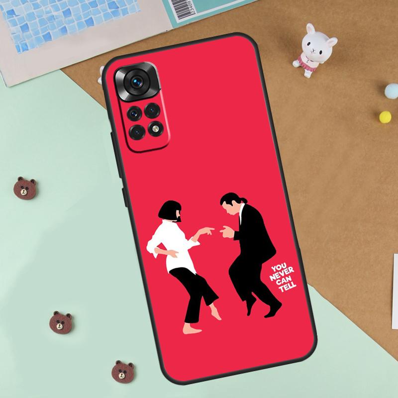 Pulp Fiction Case For Xiaomi Redmi 14C 10C 12C 13C Cover For Redmi Note 13 Pro 14 9 10 11 12 10S 11S 12S