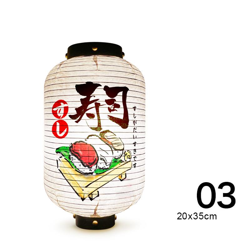 60 Styles Japan Traditional Hanging Lantern Paper Folding Lantern Japanese Food Bistro Ramen Sashimi Cuisine Restaurant Decor