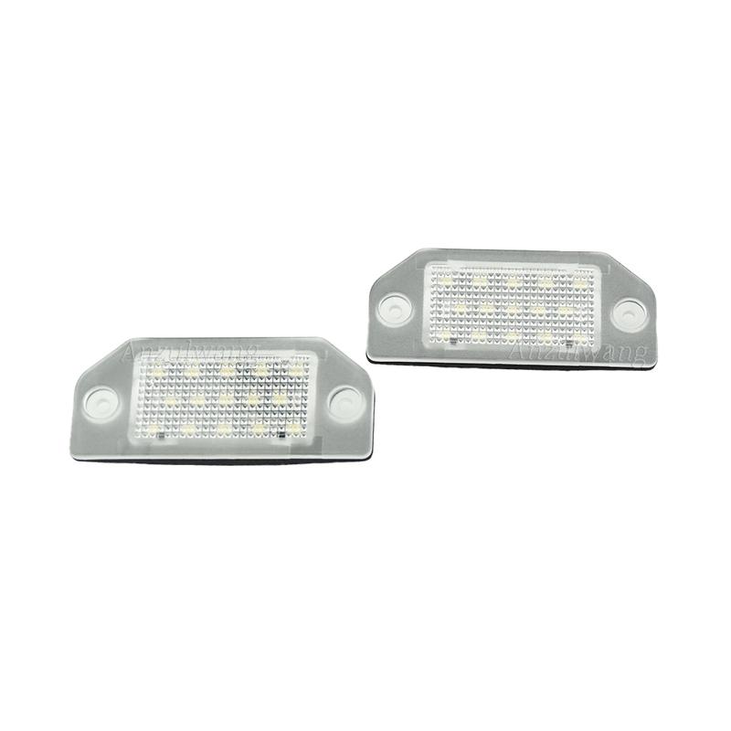 3B0943021 Auto Parts For VW PASSAT B5 1996 1997 1998 1999 2000 2001 Car Accessories 2Pcs LED Licence Plate Light Lamp