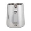 Milk Jug 350ml / 12 Fl, Stainless Steel Milk Pitcher, Milk Frothing Jug For Making Coffee Cappuccino