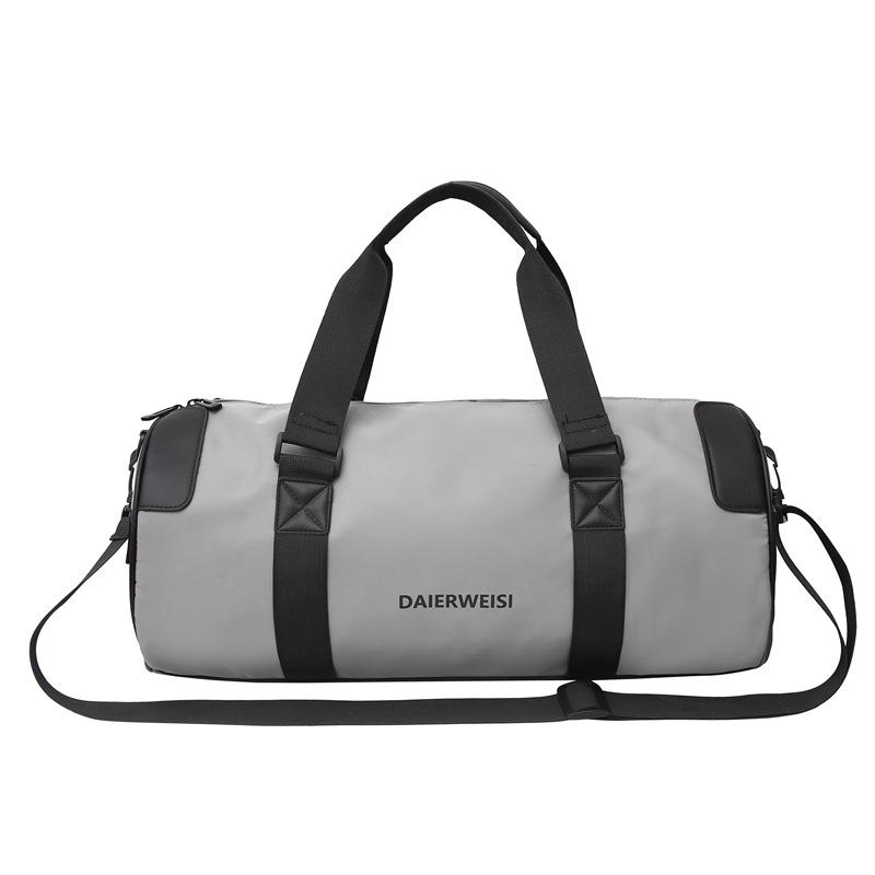 Couple Dry and Wet Separation Sports Contrast Fitness Bag Household Goods Storage Luggage Bag
